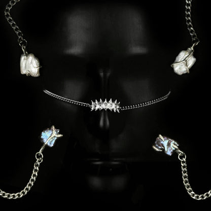 Spikes facechain