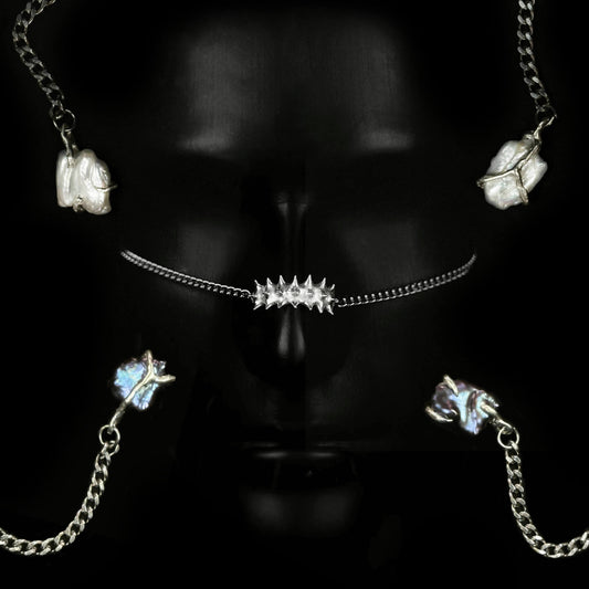 Spikes facechain