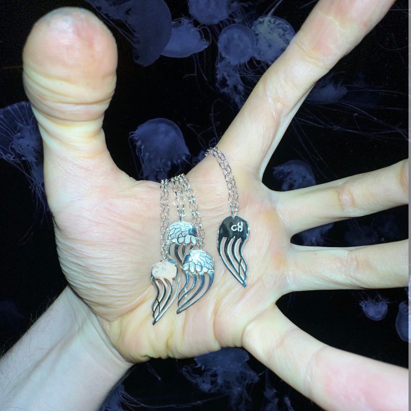 Jellyfish pendant