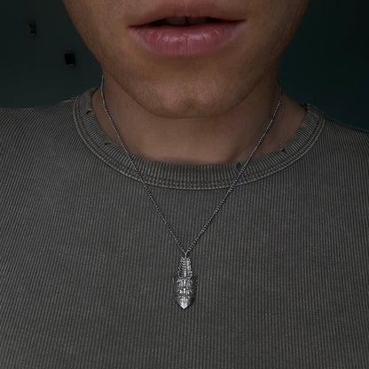 Trilobite bug necklace - chainsself - Pendants